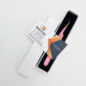 Pinzas profesionales para extensión de pestañas con agarre de diamante, pinzas para pestañas de 90 grados, Rosa bebé, arcoíris, sostenibles, de acero inoxidable - Product Image 6