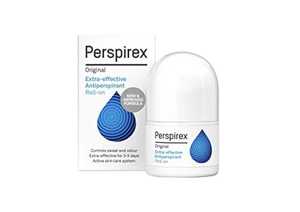 Perspirex Anti-transpirant Roll On Original 20ml & Strong 20ml Protection longue durée contre la transpiration et les odeurs pour les peaux sensibles - Product Image 3