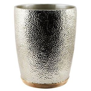 Poubelle moderne attrayante en métal avec la finition brillante appropriée aux bureaux élégants de maisons et aux espaces de luxe - Product Image 1