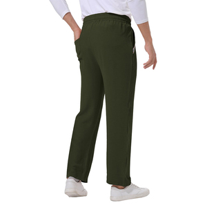 Pantalons décontractés formels pour hommes sur mesure Coupe ajustée Haute élasticité Pantalons de travail Pantalons d'affaires Meilleurs pantalons décontractés en coton pour hommes - Product Image 6