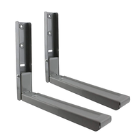 Support de four à micro-ondes réglable Support de four en métal robuste pour installation murale en cuisine