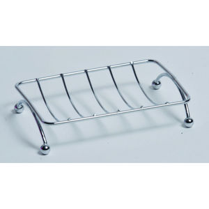 Porte-savon décoratif pour salle de bain Porte-savon et support en métal argenté de la meilleure qualité Porte-savon au design moderne à vendre - Product Image 5