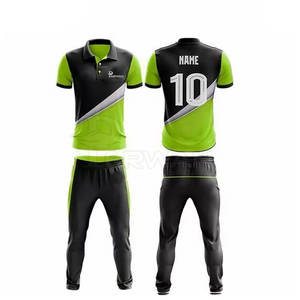 2025 respirant personnalisé de haute qualité léger vêtements de sport demi-manches uniforme de cricket - Product Image 1