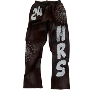 Pantalon de survêtement unisexe en coton de haute qualité personnalisé grande taille style hiver respirant design frontal plat pour hommes femmes - Product Image 5