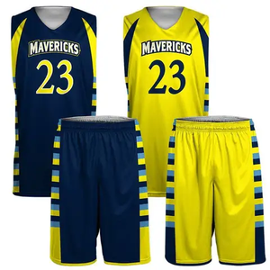 Uniforme de baloncesto bien diseñado 100% poliéster transpirable último estilo conjuntos de uniformes de baloncesto de la mejor calidad 2025 - Product Image 1