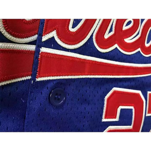 Camiseta de béisbol de camuflaje, uniformes, camiseta de béisbol, camiseta de béisbol personalizada con manga raglán lisa - Product Image 4