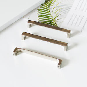 Poignée de porte encastrée en alliage de zinc moderne et élégante, quincaillerie pour tiroir, armoire, commode, chambre à coucher, salle de bain, salle à manger, meubles de cuisine - Product Image 6