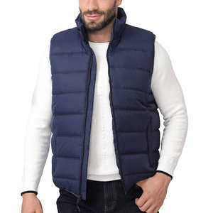 Veste d'hiver pour homme personnalisable, design tendance, matelassée, brillante, à fermeture éclair, pour l'extérieur, en polyester et coton - Product Image 2