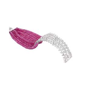 สร้อยข้อมือเพชรรูบี้สองเท่าความสนุก - Product Image 4