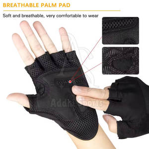 Gants de fitness légers et durables en cuir pour hommes pour un entraînement confortable et une prise en main pour l'haltérophilie - Product Image 3
