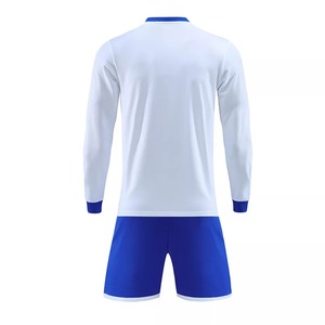 Custom logo Breathable Quick Dry Football Jersey Design <b>Models</b> Full Set Sublimation Polyester Men Soccer Jersey Uniform - Product Image 2