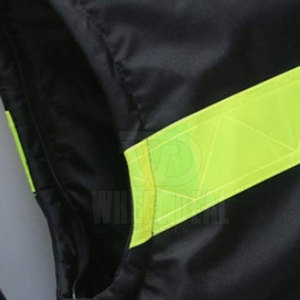 Men's Zipper Front Reflective Safety Hi-Vis Polyester Made Durable <b>Working</b> <b>Jacket</b> For <b>Construction</b> - Product Image 4