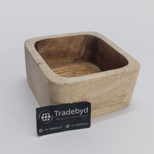 Velas Aromáticas en Recipiente Cuadrado de Madera, Calidad Premium, Decoración Ecológica para el Hogar O85, Hechas a Mano, Naturales, Navideñas, en Caja - Product Image 4