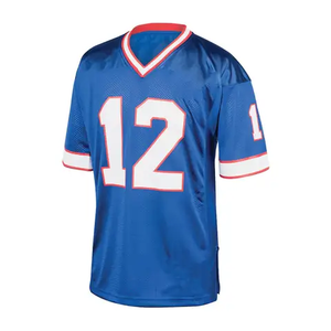 Camiseta de Fútbol Transpirable Sublimada Personalizada, Unisex, Impresión de Nombre y Número del Equipo Disponible, Tejido de Malla Elástica de Alto Rendimiento - Product Image 6