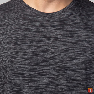 Vente en gros 2024 T-shirt vintage pour homme à manches courtes en microfibre, coupe classique, personnalisable, vierge, écologique, respirant, OEM - Product Image 5