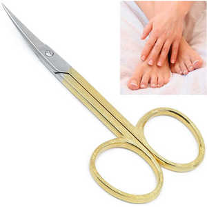 Ciseaux professionnels de coupe de cuticules de ciseaux à ongles de manucure en acier inoxydable de haute qualité - Product Image 1