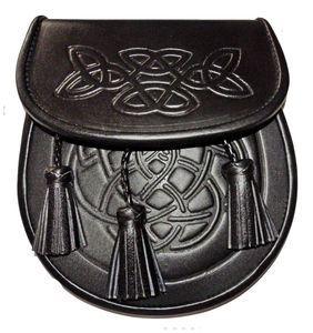 Nouvelle arrivée Différents styles Meilleur acrylique Sporran Vente en gros Vêtements écossais de haute qualité Robe complète Sporran - Product Image 6