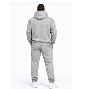 Ensemble de survêtement décontracté pour homme, coupe ajustée, en tissu épais, respirant, doux et confortable, idéal pour la course, l'entraînement et le style urbain - Product Image 2