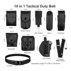 Wholesale <b>Primer</b> Quality Tactical Belt Duty Range Carry Multi functional System Compatible Pouches Holster Tactical Duty Belt - Product Image 3
