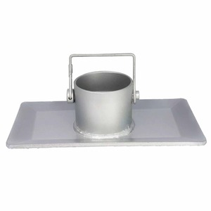 Remolque Jack Foot Plate 5000LBS Capacidad y pasador de bloqueo para A-Frame Boat RV Camper - Product Image 1