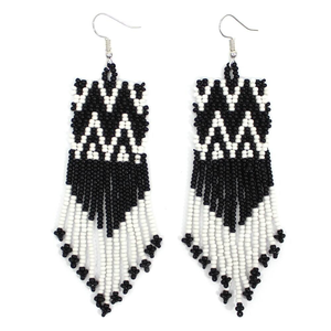 ต่างหูลูกปัดแบบห้อยลูกปัดคุณภาพสูงสำหรับเป็นของขวัญ - Product Image 3