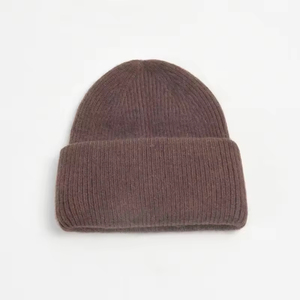 Gorros de invierno Tejidos cálidos al por mayor para adultos, gorros unisex, gorros tejidos de invierno de color sólido, gorros de buena calidad - Product Image 4