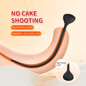 Juguetes sexuales BDSM Sonidos uretrales con ventosa Masturbación masculina Estimulación uretral y dilatación Varilla de sonido para hombres Placer - Product Image 1