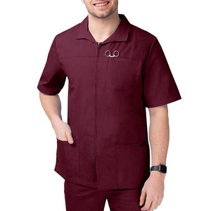 Veste de travail médicale pour hommes, uniforme professionnel à manches longues en tissu doux et respirant, fournisseur en gros OEM ODM - Product Image 5