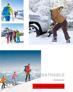 ถุงมือสกีระบายอากาศได้ดีถุงมือให้ความอบอุ่นในฤดูหนาวถุงมือเล่นสกีกีฬากลางแจ้งกันน้ำ - Product Image 4