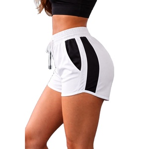 RTS Gym Shorts for Women 140gsm 100% Cotton High Breathable Comfortable <b>Elastic</b> Casual Bermuda Shorts | Samavia OEM Wholesale - Product Image 3