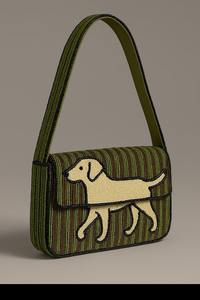 Bolso de Hombro con Cuentas de Flores y Bordado de Cuentas, Bolso Bordado a Mano con Diseño Único y Puro - Product Image 5