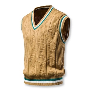 Pulls pour hommes en laine avancée sans manches, vêtements chauds d'hiver, conçus pour un port quotidien confortable à long terme - Product Image 3