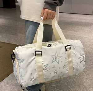 Bolso de hombro de entrenamiento de gran capacidad, bolso de lona de poliéster con impresión de posicionamiento, bolsos de cuero de estilo neutro - Product Image 3