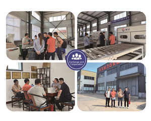Aplicador de flujo de pegamento de poliuretano de madera laminada cruzada CLT con aislamiento sándwich de cemento Eps ligero de búsqueda de bordes automático - Product Image 5