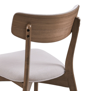 Sillas de Oficina Ejecutivas Modernas, Patas de Madera de Teca Resistentes, Asiento Acolchado, Reposabrazos Ajustables, Estilo Minimalista, Refrigerantes, para Gimnasio - Product Image 3