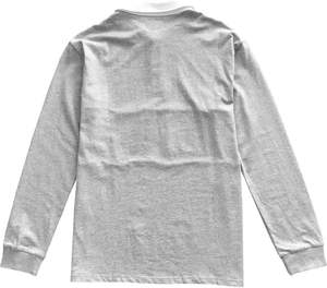 Rugby personalizado de alta calidad para hombres para camisas, ropa de calle de manga corta, lienzo bordado con serigrafía sólida, 100% algodón - Product Image 2