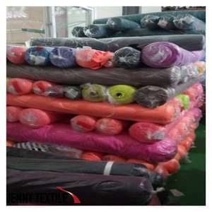 Tissu en nylon coréen extensible 4 directions, élasthanne, élastine, lot en stock, tissus P/D, durables, évacuant l'humidité, pour vêtements d'entraînement - Product Image 1