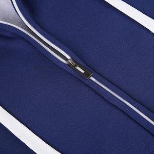 เสื้อมีฮู้ดแบบมีซิปสำหรับผู้ชายทำขึ้นเพื่อความสบายและมีสไตล์เหมาะสำหรับใช้ในยิมวิ่งจ๊อกกิ้งฟิตเนสและสตรีทแวร์ - Product Image 4