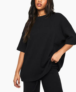 Wholesale Affordable Price Fashionable 100% Cotton Lightweight <b>Women</b> O Neck <b>T</b> <b>Shirts</b> Drop Shoulder Breathable Tee <b>Shirt</b> - Product Image 2