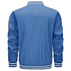 Chaqueta de béisbol de lona informal para hombre, rompevientos de invierno con logotipo frontal, ropa de calle elegante a la moda - Product Image 2
