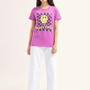 T-shirts amples en coton grande taille pour femmes respirant haut d'été t-shirts Style décontracté solide uni en vrac imprimé T-Shirt - Product Image 3