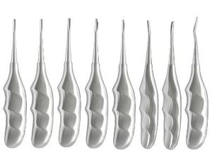 Reusable Manual <b>Dental</b> Root Elevator Set with Gold Finger Handle Steel <b>Surgical</b> <b>Instruments</b> Reusable Extractive <b>Instruments</b> - Product Image 3