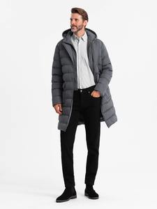 Chaqueta parka larga y cálida personalizada OEM de alta calidad para hombre con capucha, prendas de vestir de invierno, chaqueta de invierno con capucha para hombre - Product Image 6