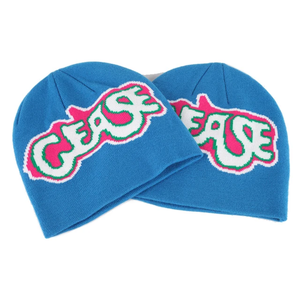 Venta al por mayor logotipo personalizado de alta calidad Unisex acrílico Jacquard sombreros de invierno cálido gorro de punto gorros - Product Image 2