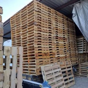 Palettes Euro en bois massif traitées thermiquement 4 voies/2 voies double face pour l'exportation d'emballages de logistique industrielle vers l'UE, les États-Unis, les Émirats arabes unis, etc. - Product Image 3