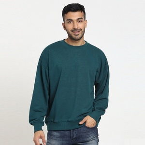 Suéter con logotipo personalizado, top extragrande cálido con forro polar de alta calidad, sin capucha, para hombre y mujer. - Product Image 5