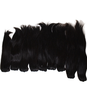 Paquetes de pelo crudo camboyano al por mayor extensiones de cabello ondulado natural ondulado de cuerpo liso vietnamita Jerry Curl ondulado profundo Suelto - Product Image 1