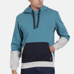 Increíble calidad, diseño de demanda del cliente, Sudadera con capucha para hombre, Color sólido básico, mezcla de algodón, entrega rápida, sudadera con capucha para hombre - Product Image 1