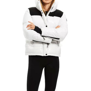 <b>Cheap</b> Price High Quality Women <b>Puffer</b> <b>Jackets</b> Plus Size Breathable Knitted Stand Collar Polyester Filled Winter Sale - Product Image 6