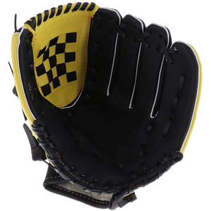 10 quantité minimale de commande de luxe vache fendu personnalisé en gros jeunesse en cuir receveur gants de baseball fabricant - Product Image 1